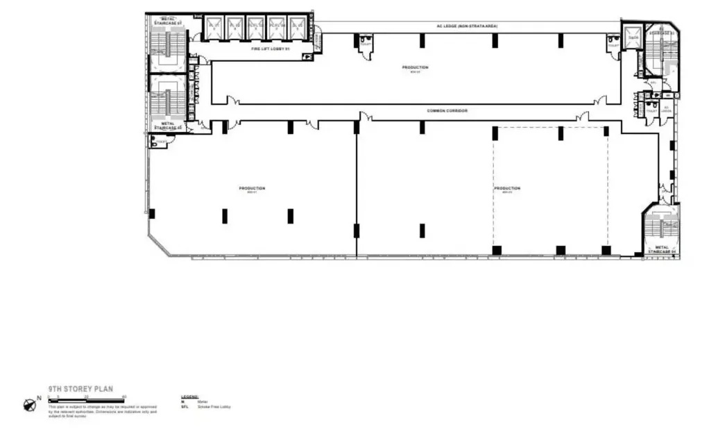 Generations @ Tannery 9th Storey — Production Units floor plan, 71 Tannery Lane