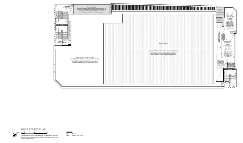 Generations @ Tannery Roof Storey floor plan, 71 Tannery Lane